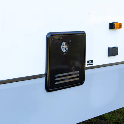 Furrion Tankless Gas Water Heater with Antifreeze Protection – 2.4 GPM, White (#FWH09AFA-AM)