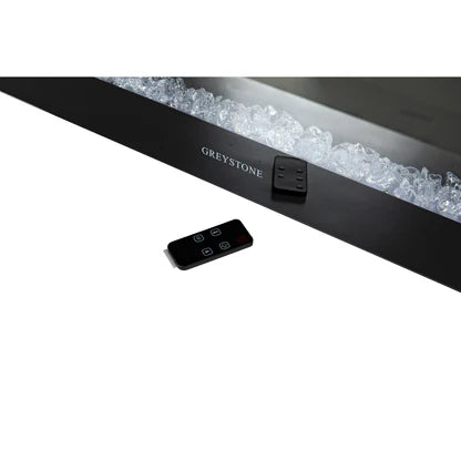 Greystone, Electric Fireplace With Crystal Log Set, 31 Inch Length