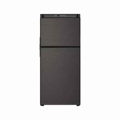 Norcold 8 Cu. Ft. 12V DC Right-Hand Black Refrigerator (N8DCBKR)