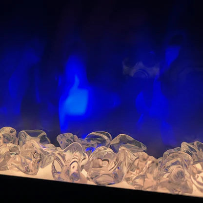 Greystone, Electric Fireplace With Crystal Log Set, 31 Inch Length