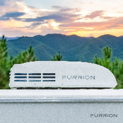 Furrion Chill® HE Low-Profile RV Rooftop Air Conditioner with Heat Pump (R32) 13500 – White