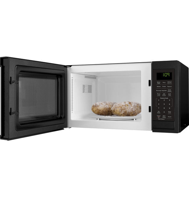 GE 0.9-cu ft Built-In Microwave Oven (Model GCBK09N1WBB)