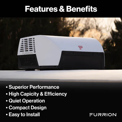 Furrion Chill® Cube 18K BTU Variable Speed Ducted RV Rooftop Air Conditioner (R32) – White