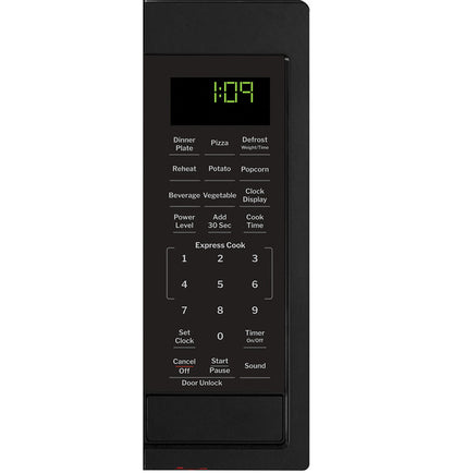 GE 0.9-cu ft Built-In Microwave Oven (Model GCBK09N1WBB)