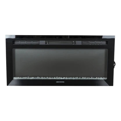 Greystone, Electric Fireplace With Crystal Log Set, 31 Inch Length