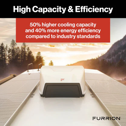 Furrion Chill HE RV Roof Air Conditioner 13,500 BTU - White