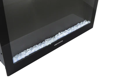 Greystone® 26" 3-Color Crystal LED Wall Mount Fireplace with Remote – Model F2653BCFW