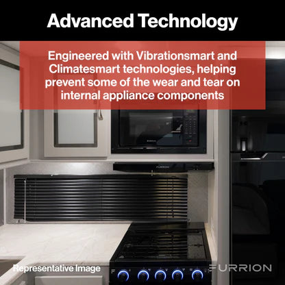 Furrion RV Microwave 0.9 cu. ft, Black – Model FMSN09-BL